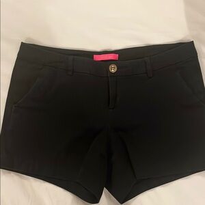 Lilly Pulitzer Black Shorts